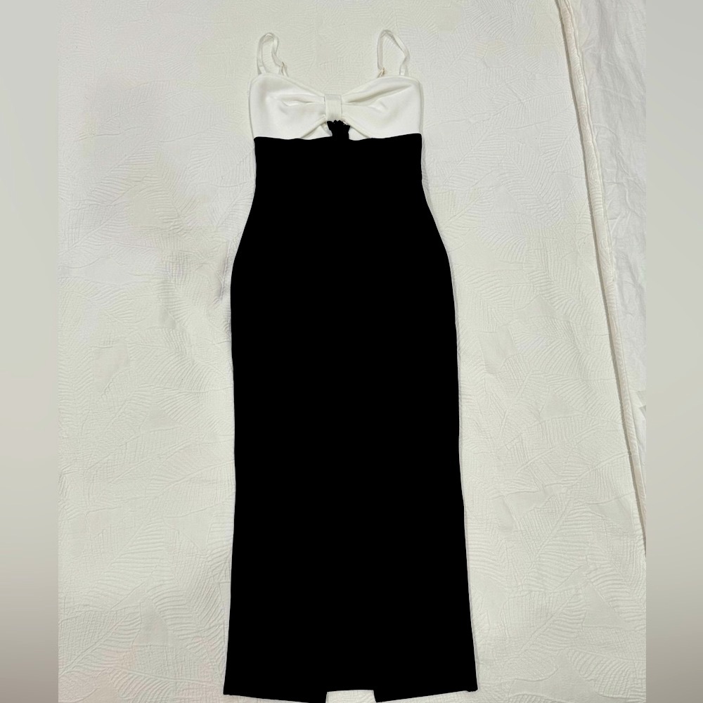 Black & white dress